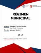 Portada de {{title}}: RÉGIMEN MUNICIPAL.pdf