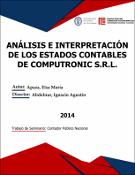 Portada de {{title}}: ANÁLISIS E INTERPRETACIÓN DE LOS ESTADOS CONTABLES DE COMPUTRONIC.pdf