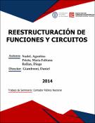 Portada de {{title}}: REESTRUCTURACIÓN DE FUNCIONES Y CIRCUITOS..pdf