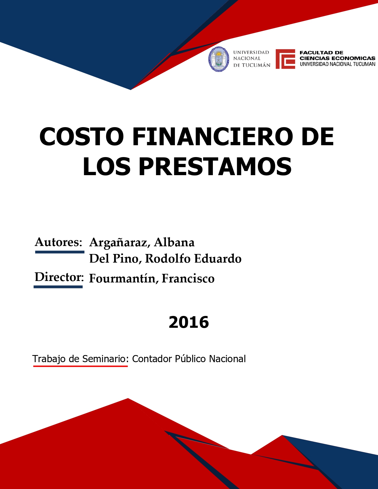 Portada de {{title}}: COSTO FINANCIERO DE LOS PRESTAMOS..pdf
