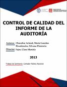 Portada de {{title}}: CONTROL DE CALIDAD DEL INFORME DE LA AUDITORÍA.pdf