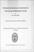 Portada de {{title}}: Estimacion de extremos en el dominio de atraccion de la distribucion Gambel (Victor F. Lazarte)_compressed.pdf