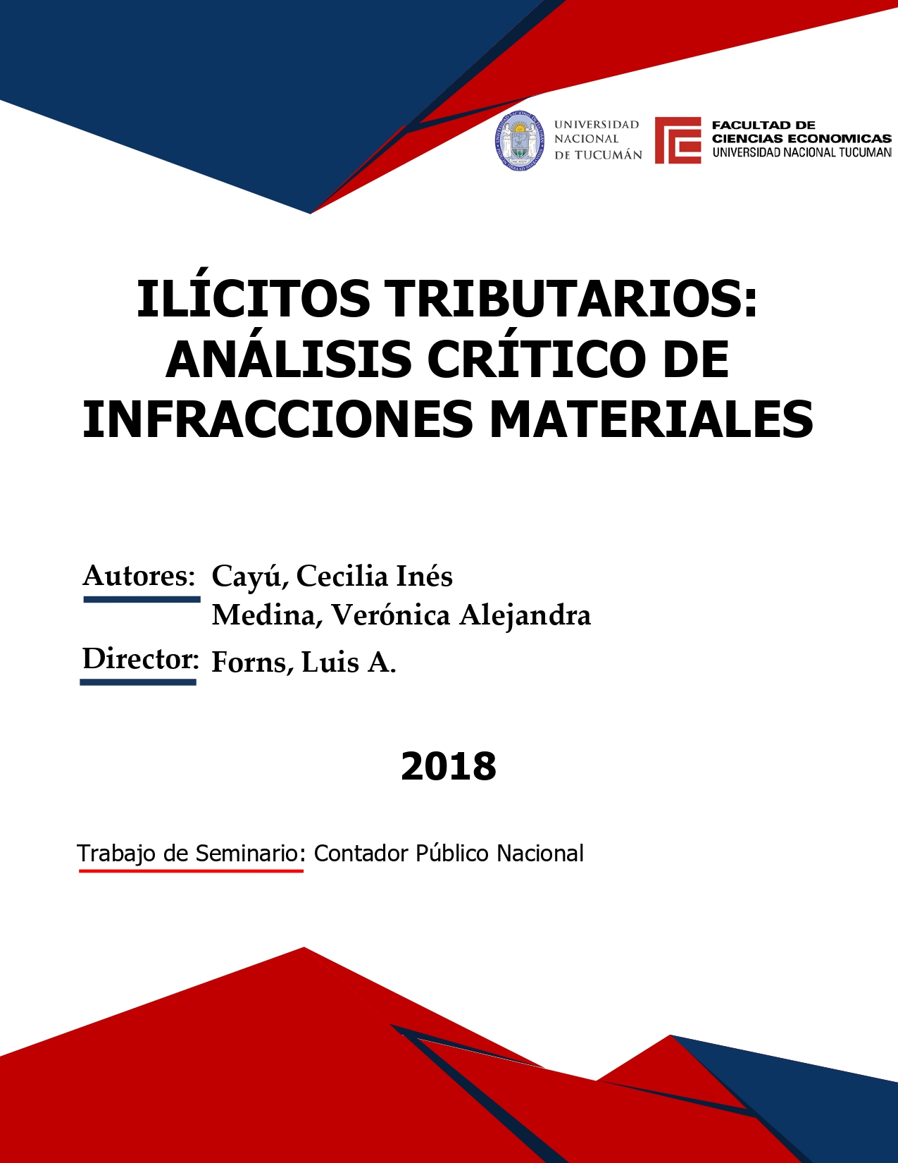 Portada de {{title}}: ILÍCITOS TRIBUTARIOS ANÁLISIS CRÍTICO DE INFRACCIONES MATERIALES.pdf