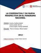 Portada de {{title}}: LA COOPERATIVA Y SU NUEVA PERSPECTIVA EN EL PANORAMA NACIONAL..pdf