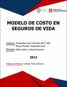 Portada de {{title}}: MODELO DE COSTO EN SEGUROS DE VIDA.pdf