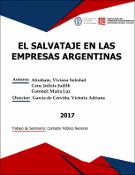 Portada de {{title}}: EL SALVATAJE EN LAS EMPRESAS ARGENTINAS..pdf