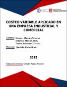 Portada de {{title}}: COSTEO VARIABLE APLICADO EN UNA EMPRESA INDUSTRIAL Y COMERCIAL..pdf