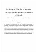 Portada de {{title}}: Nougués-Agusti (2024) Predicción del Dólar Blue en Argentina_ Big Data y Machine Learning para Anticipar el Mercado.pdf