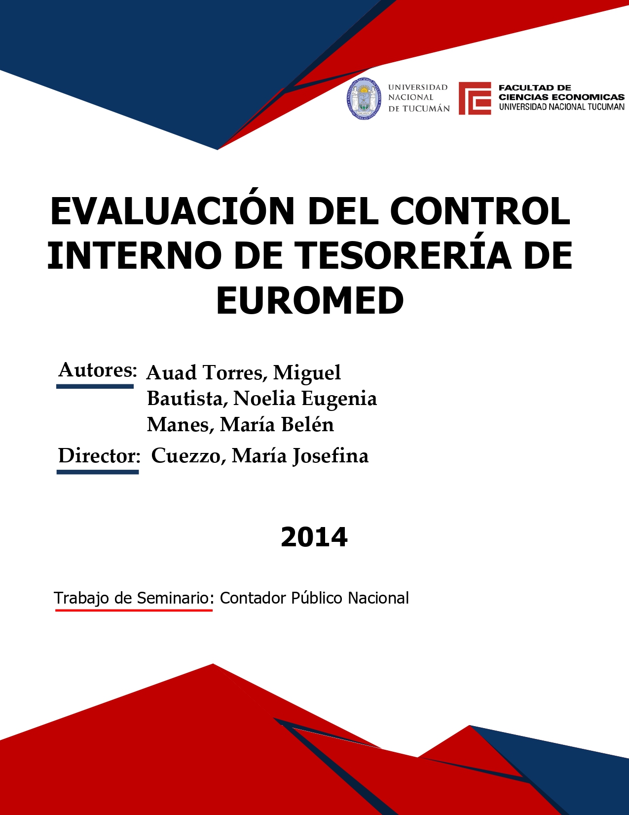 Portada de {{title}}: EVALUACIÓN DEL CONTROL INTERNO DE TESORERÍA DE EUROMED..pdf
