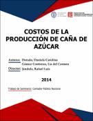 Portada de {{title}}: COSTOS DE LA PRODUCCIÓN DE CAÑA DE AZÚCAR.pdf