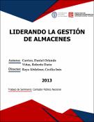 Portada de {{title}}: LIDERANDO LA GESTIÓN DE ALMACENES.pdf