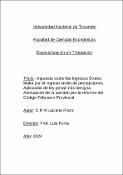 Portada de {{title}}: Examen Integral Final - Postgrado en Tributación - Franz Luciano.pdf