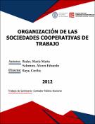 Portada de {{title}}: ORGANIZACIÓN DE LAS SOCIEDADES COOPERATIVAS DE TRABAJO..pdf