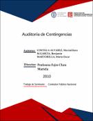 Portada de {{title}}: Auditoria de Contingencias.pdf