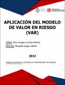 Portada de {{title}}: APLICACIÓN DEL MODELO DE VALOR EN RIESGO (VAR)..pdf