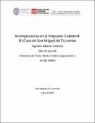 Portada de {{title}}: Pacheco, Alberto (2021)Incongruencias en el Impuesto Catastral_ El Caso de San Miguel de Tucumán.pdf