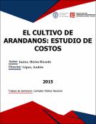 Portada de {{title}}: EL CULTIVO DE ARANDANOS ESTUDIO DE COSTOS.pdf