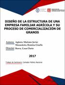 Portada de {{title}}: DISEÑO DE LA ESTRUCTURA DE UNA EMPRESA FAMILIAR AGRÍCOLA Y SU PROCESO DE COMERCIALIZACIÓN DE GRANOS.pdf