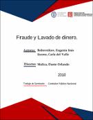 Portada de {{title}}: Fraude y Lavado de dinero.pdf
