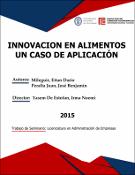 Portada de {{title}}: INNOVACION EN ALIMENTOS UN CASO DE APLICACIÓN.pdf